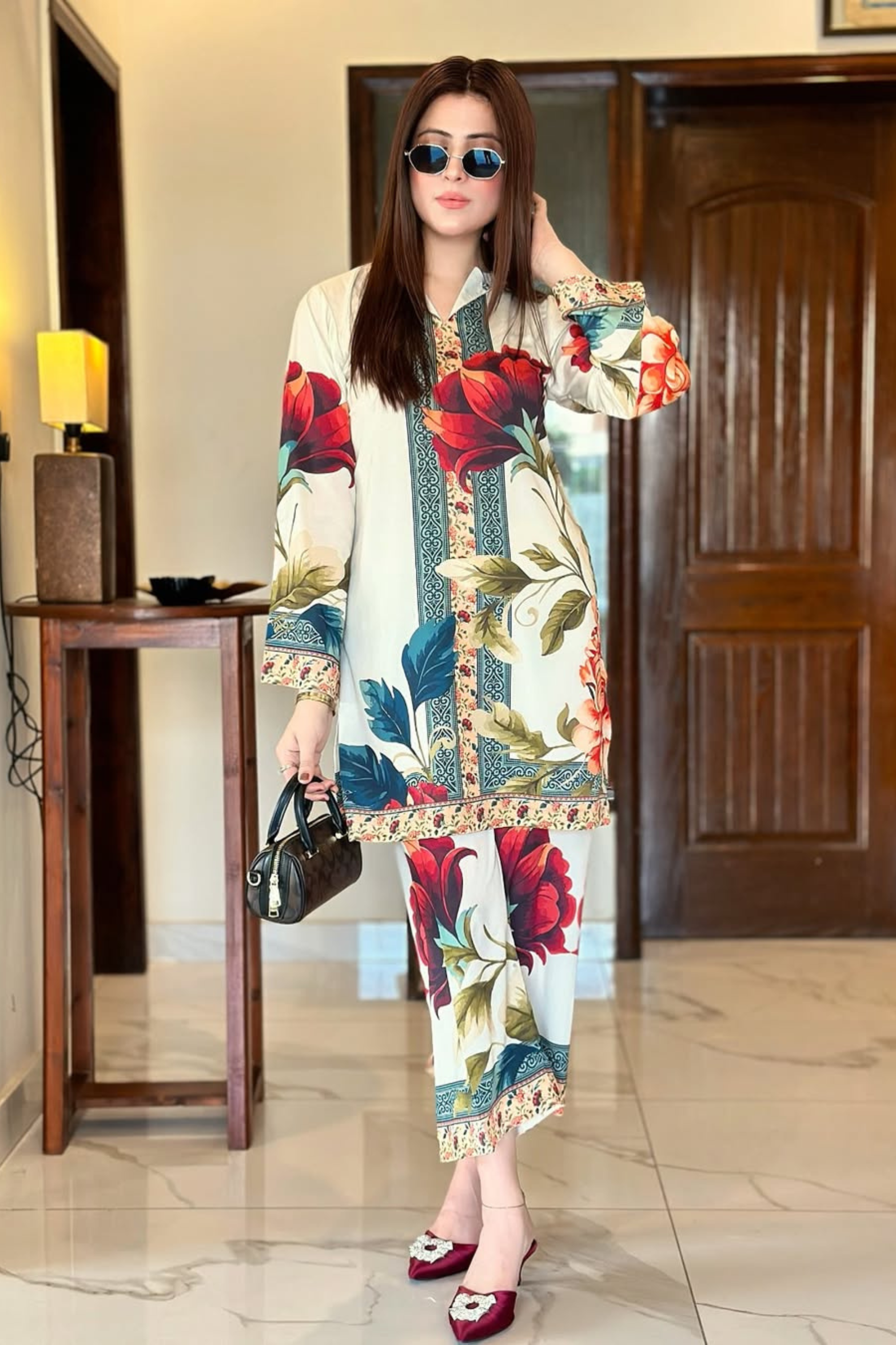 Luna Printed 2-Piece